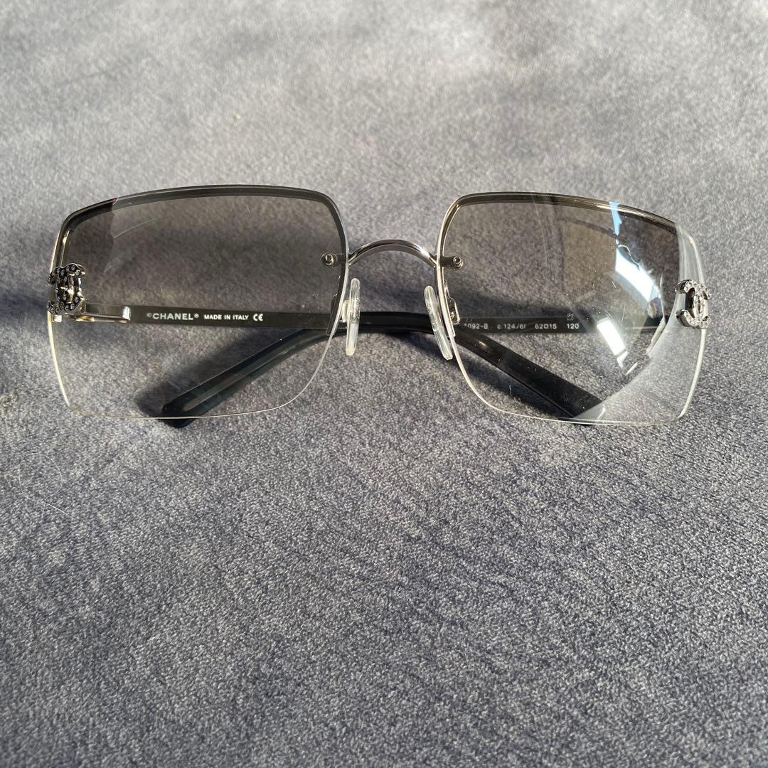 シャネル　CHANEL サングラス　リムレス　4092-B