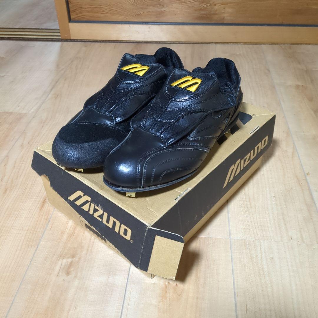 ミズノプロ松坂モデル2000 27.5cm 右足縫いP皮付き
