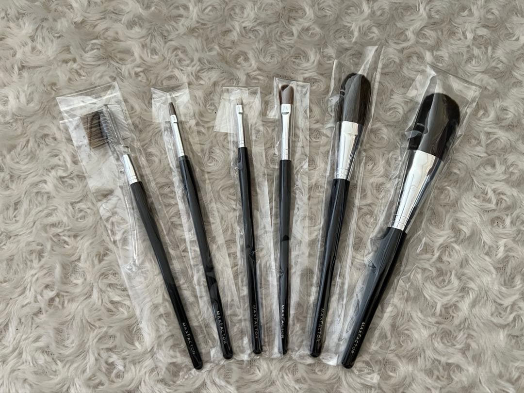 【ラスト】熊野筆　マックスファクター　メイクブラシセット〈６本セット〉