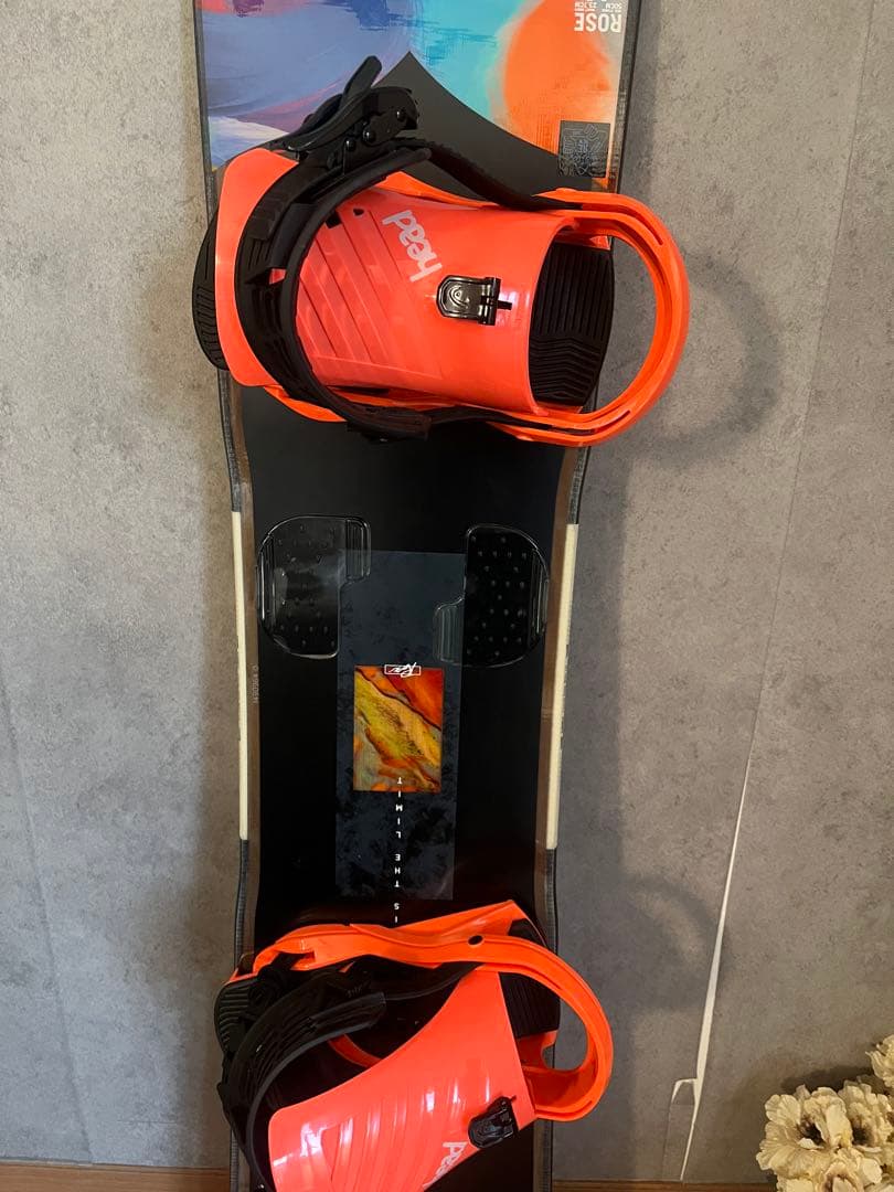 HEADスノーボードセット　ボード142 ビンディング、ケース付き