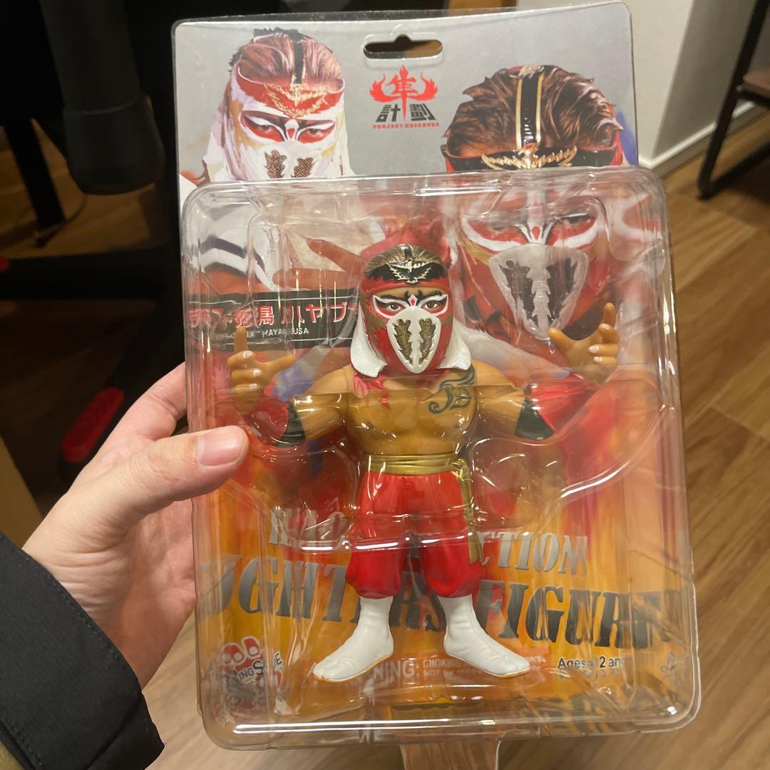 【激レア】HAO COLLECTION ハヤブサフィギュア 赤/白 約15cm