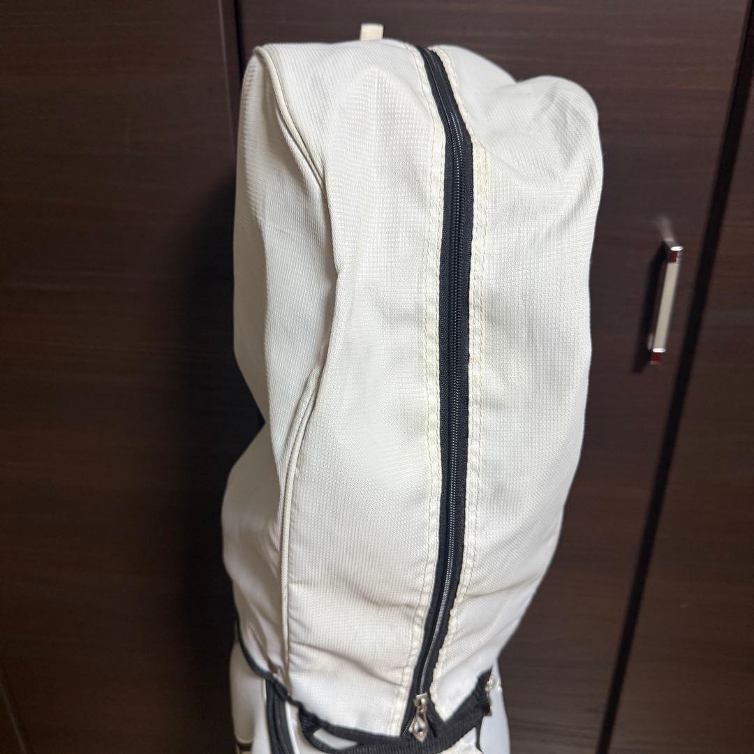 Mizuno キャディバッグ ゴルフバッグ ホワイト/ブラック