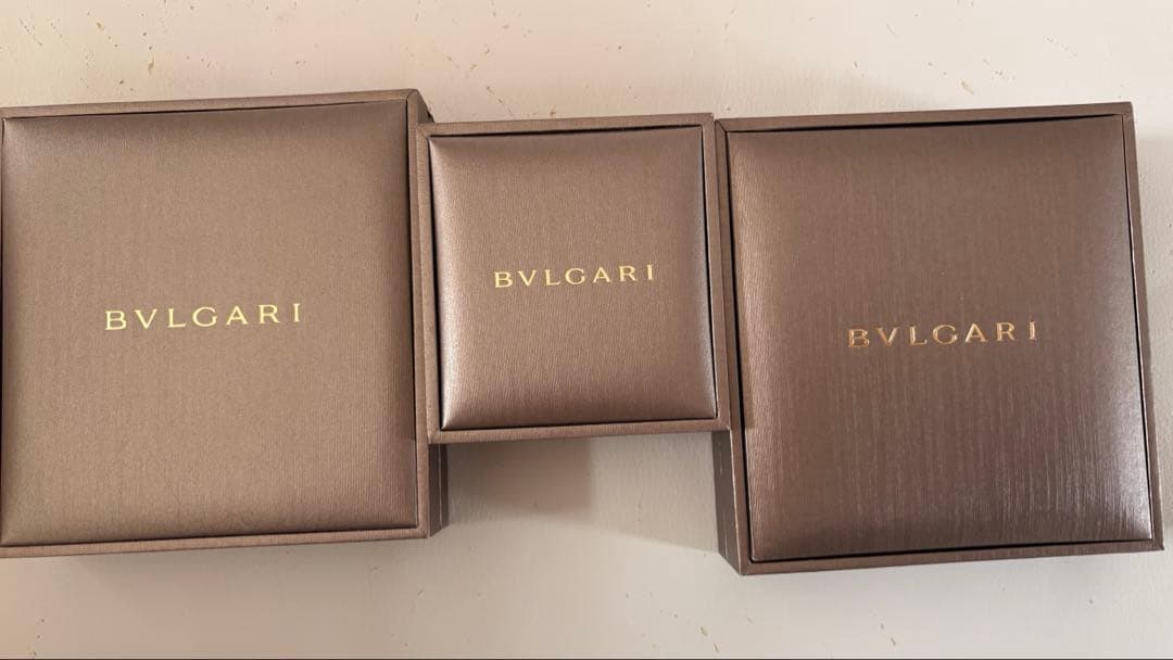 ブルガリ 空箱 3点セット 正規品 ジュエリーボックス