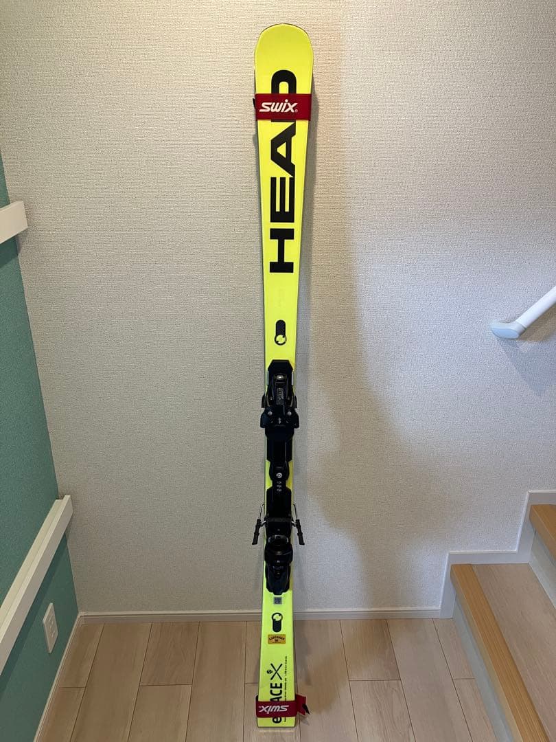 HEAD eRace X スキー 板170 使用６日