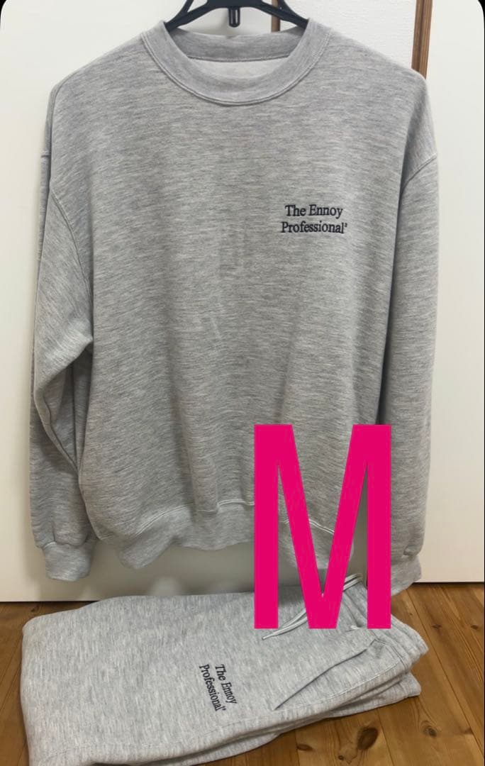 美品　PROFESSIONAL CREW SWEAT SET UP Mサイズ