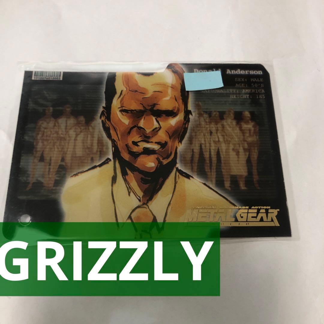 その他 L GEAR SOLID Trading Card GRIZZLY 36