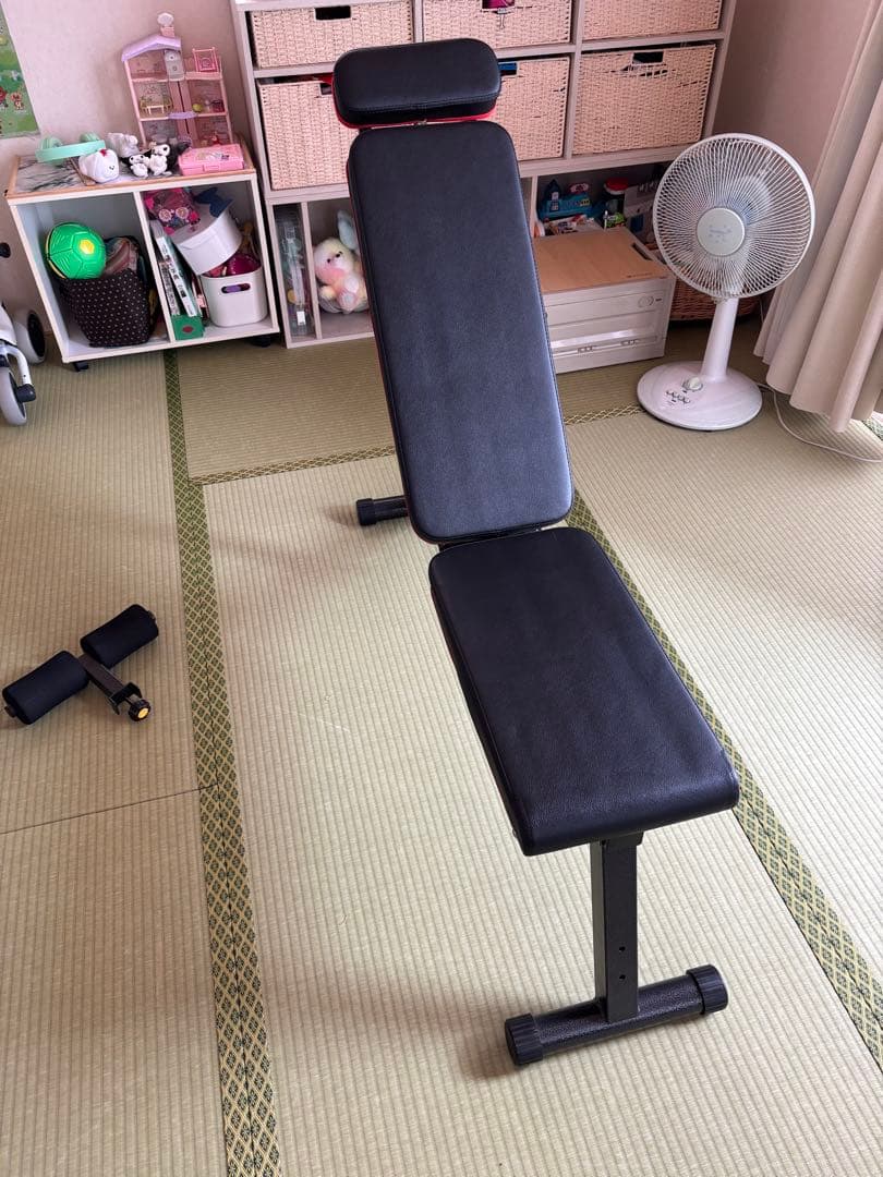 可変式ダンベル約40kg2個とインクラインベンチセット