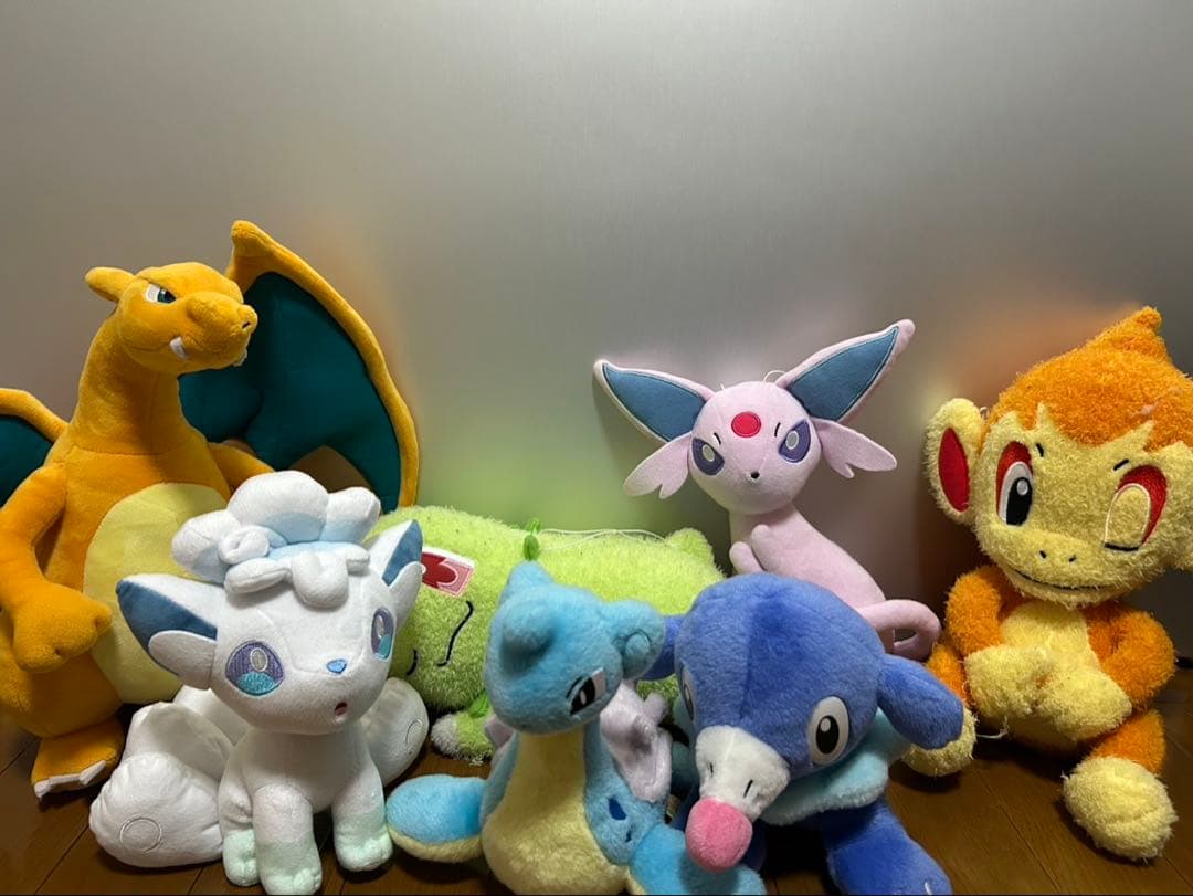 ポケモン ぬいぐるみ まとめ売り　リザードン　アローラロコン　アシマリ