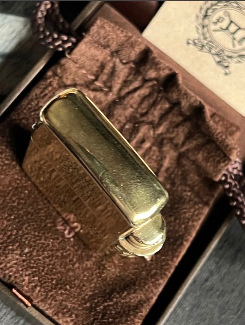 ピーナッツカンパニー　ベロピーナッツジッポライター　ブラスxカッパー