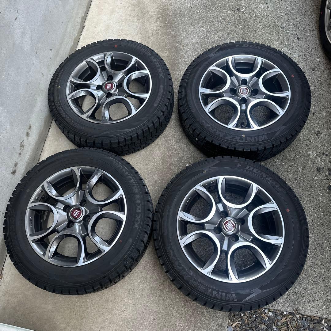 MAKアルミ ＆ スタッドレス 185/65R15　 フィアット用