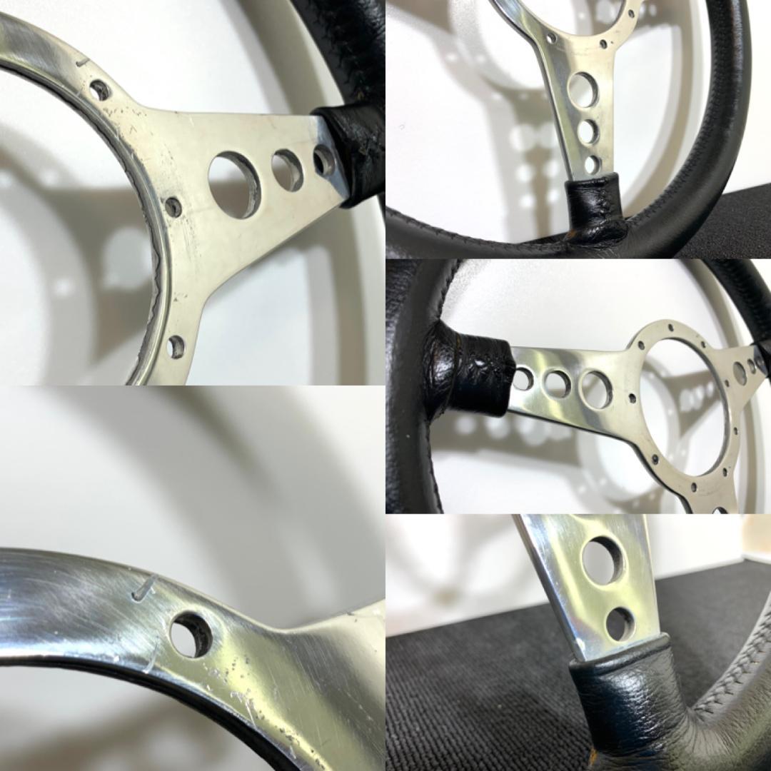 RKK モトリタ ブラック ステアリング 36.5パイ 美品 ミニ