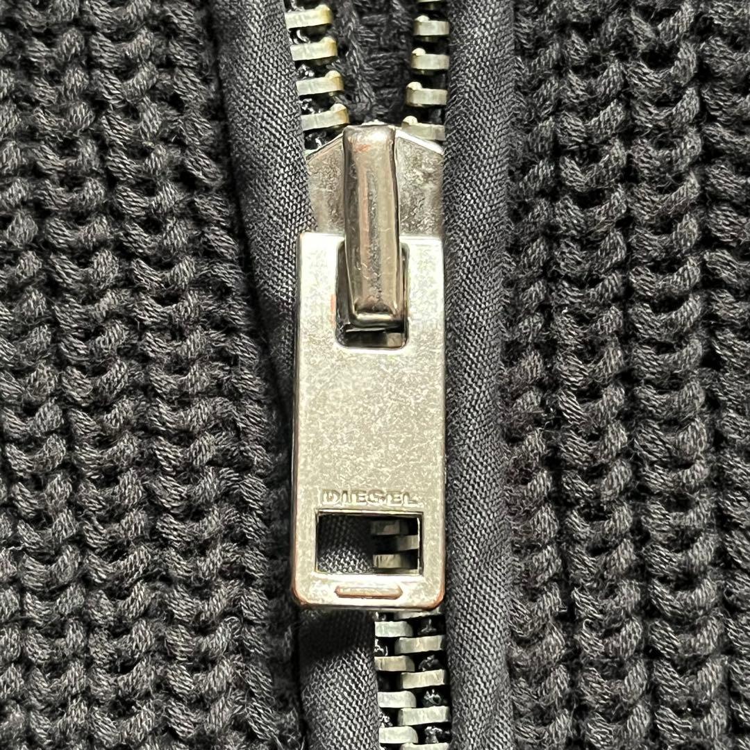 DIESEL ドライバーズジップニット　サイズ表記XL