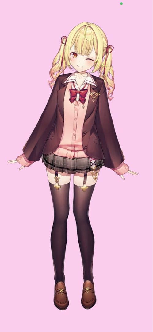 にじさんじ 星川サラ コスプレ 制服 ウィッグ付き