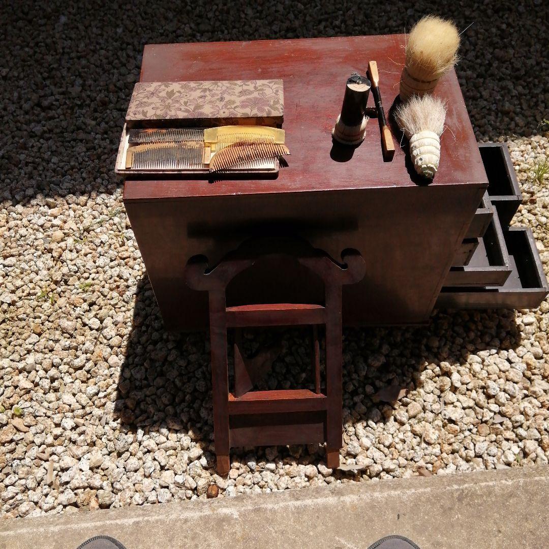 アンティーク和風鏡台