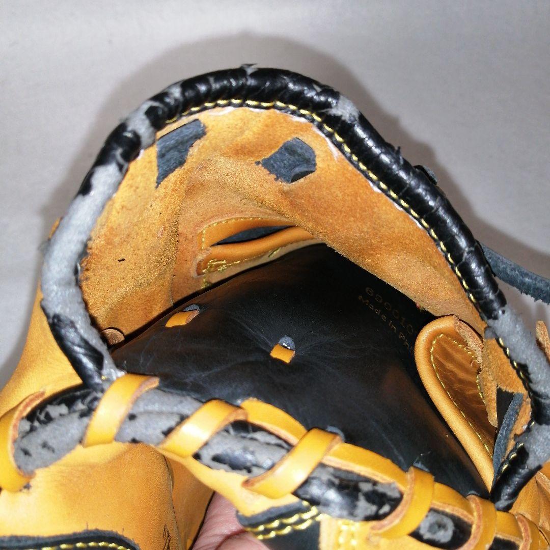 ★キャッチャーミット★Rawlings 軟式グローブ 右投げ用 飴色