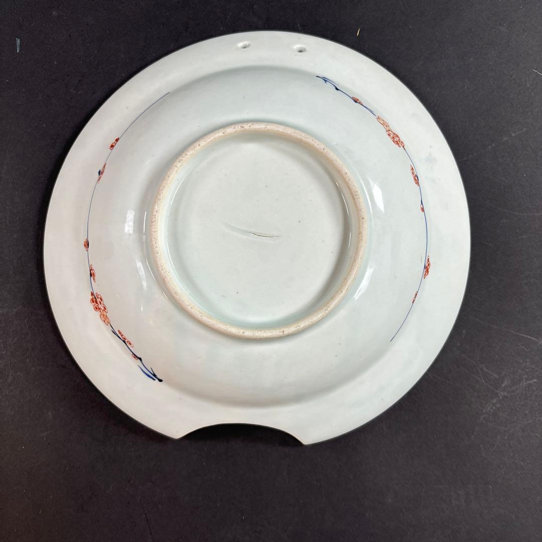 111 セール　扇　色絵　金彩　皿　鶴　桜　伊万里　有田　九谷　鍋島