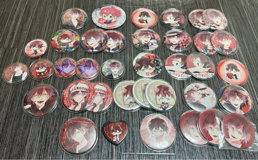 DIABOLIKLOVERS逆巻アヤト 推し缶バッジ他まとめ売り　セット