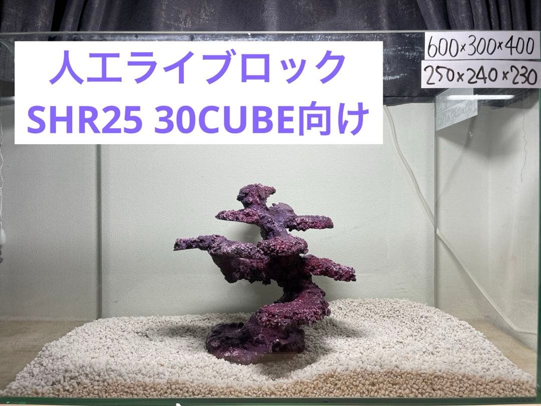 人工ライブロック　SHR25 アク抜き済み安心塗料使用