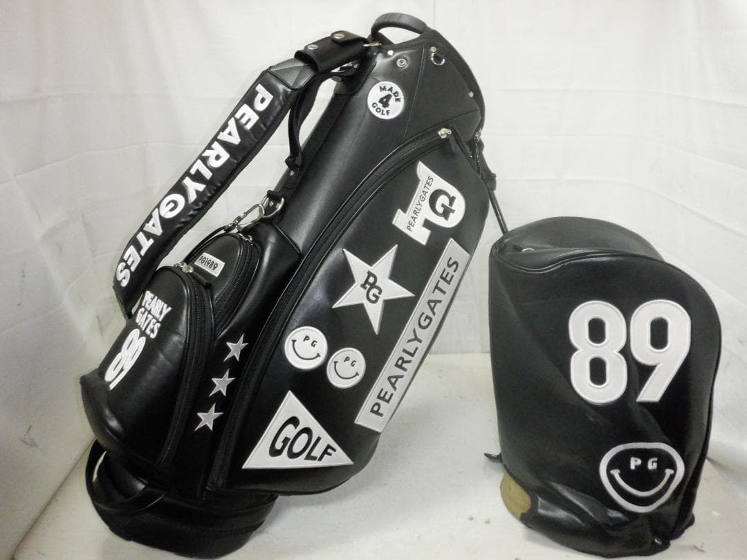 希少★PEARLY GATES★パーリーゲイツ★限定カラー★美品★スタンド★BK