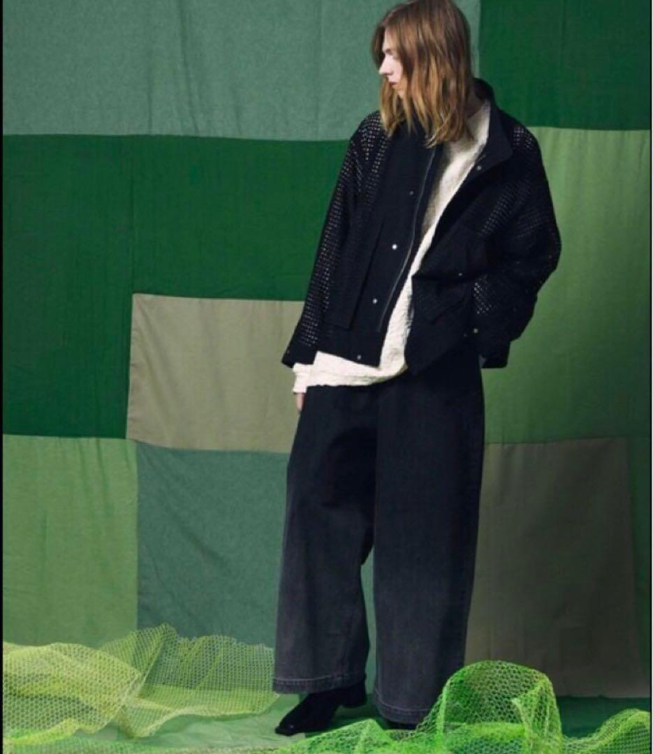 メゾンスペシャル ドット レース プライム オーバー ショート モッズ ブルゾン