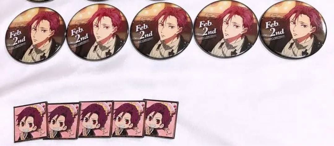 Free! precious Birthday 松岡凛 バースデー 缶バッジ