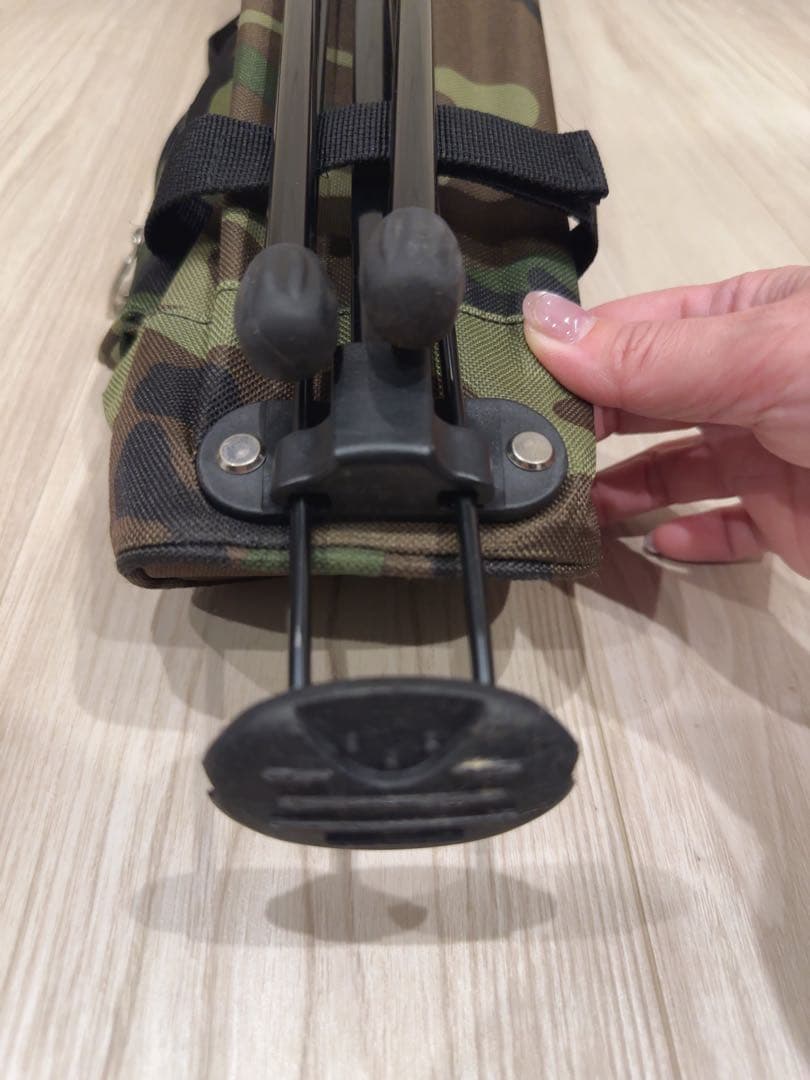 PEARLY GATES セルフスタンドバッグカモフラ柄