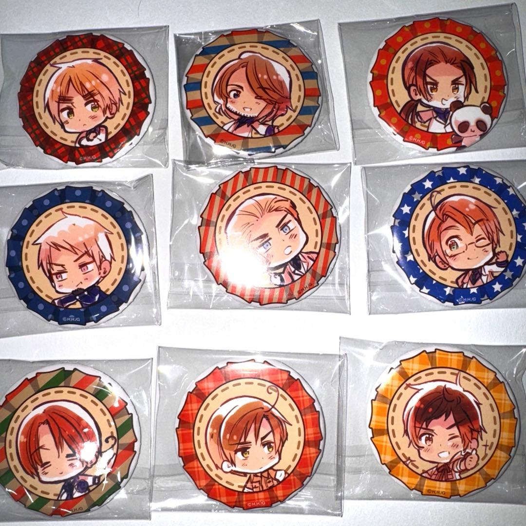 ヘタリア ヒサゴ 缶バッジ④