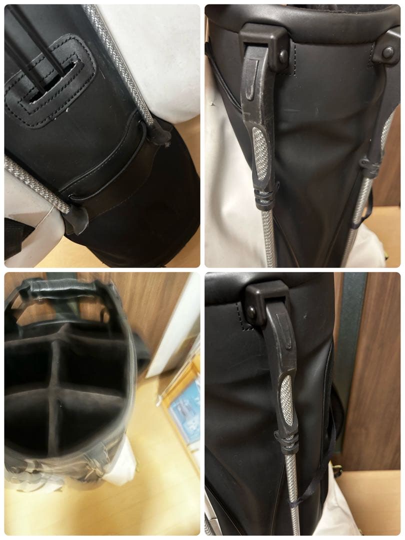 ［中古］VESSEL ベゼル　プレーヤーズ3.0　スタンドバッグ　キャディバッグ