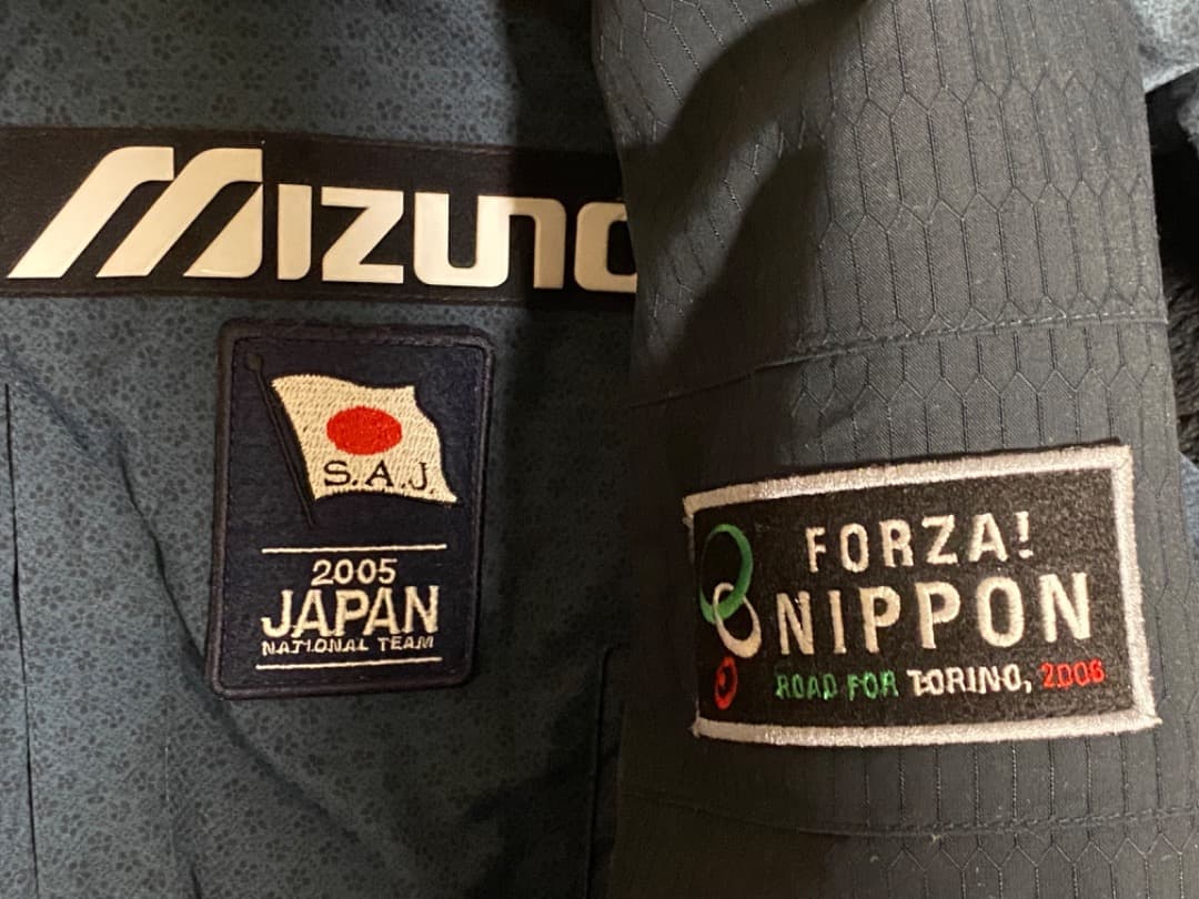 ミズノ　ブレスサーモ　スキーウエア　上下セット　Oサイズ　スバル日本代表　美中古