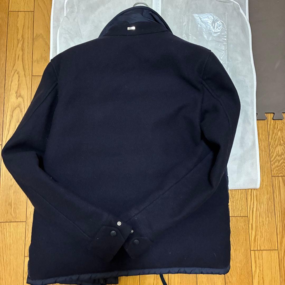 HERNO ネイビー ダウンジャケット　ブラック　ハイブリッド　ナイロン