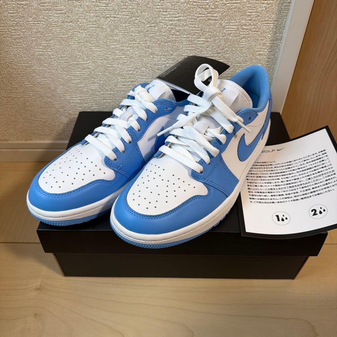新品未使用NIKE Air Jordan1 Low GOLF “UNC“25.5