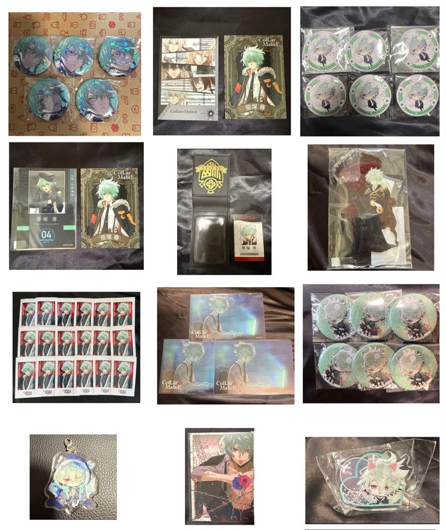 Collar x Malice カラマリ　カラーマリス　笹塚尊　ID 缶バッジ