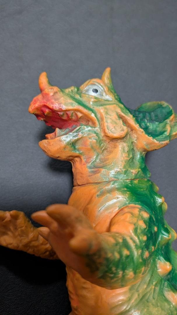 三浦トーイ トリケラン パチ怪獣 ソフビ 昭和レトロ