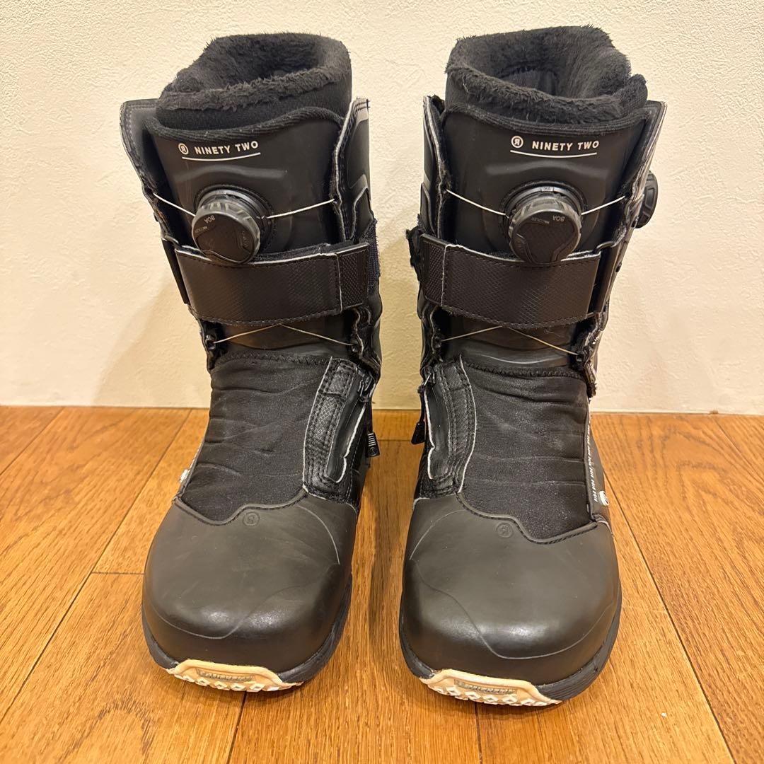 RIDE 92 NINETY TWO ブーツ ブラック 28.0cm 10インチ