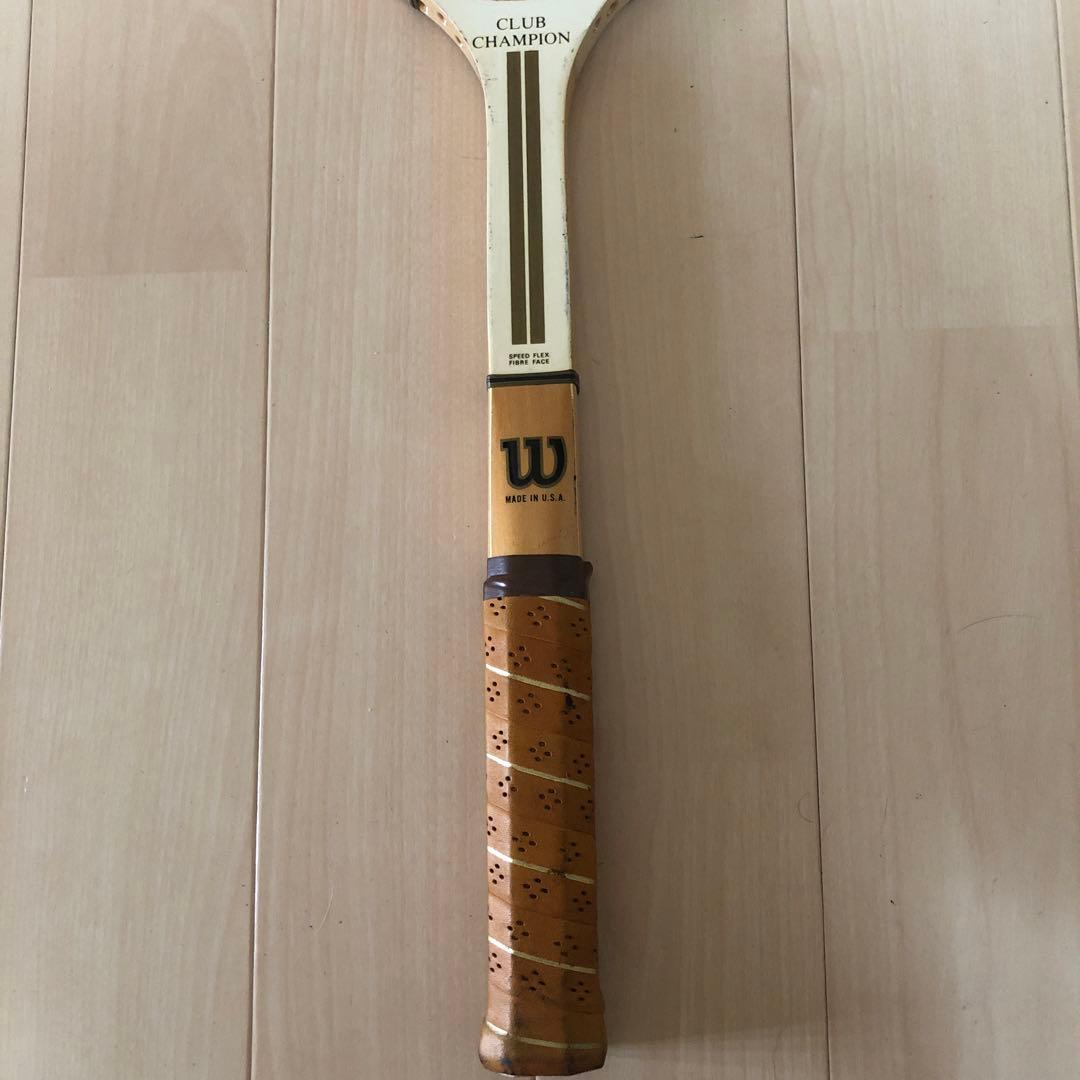 値下げ　Wilson ウィルソン　クラブ　チャンピオン　ウッドラケット　テニス