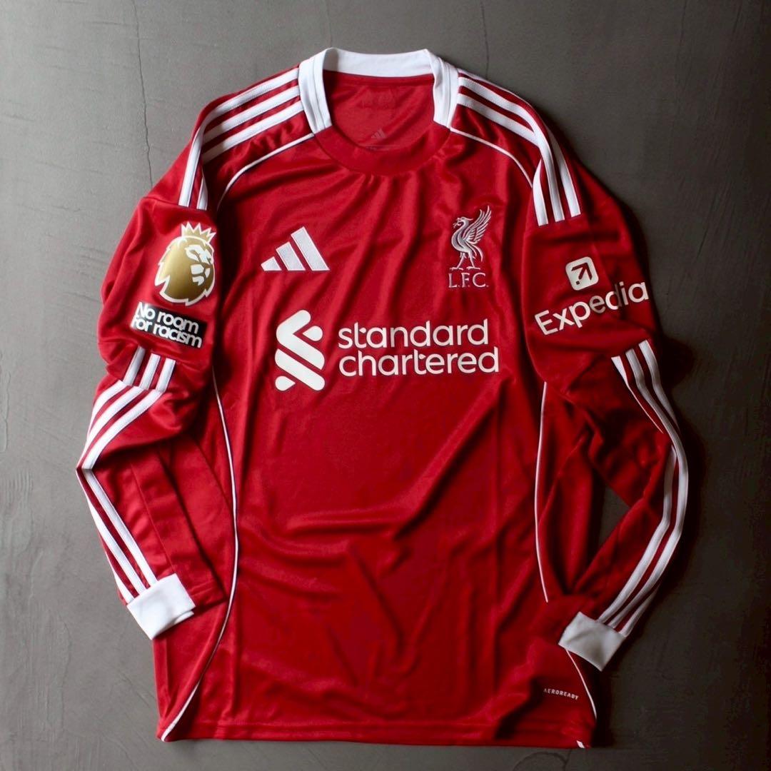 リバプール 25/26 ユニフォーム ホーム 長袖 正規品 エキティケ