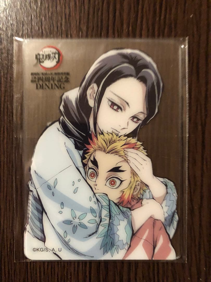 鬼滅の刃 ufotableDINING クリアカードセット　煉獄杏寿郎、瑠火