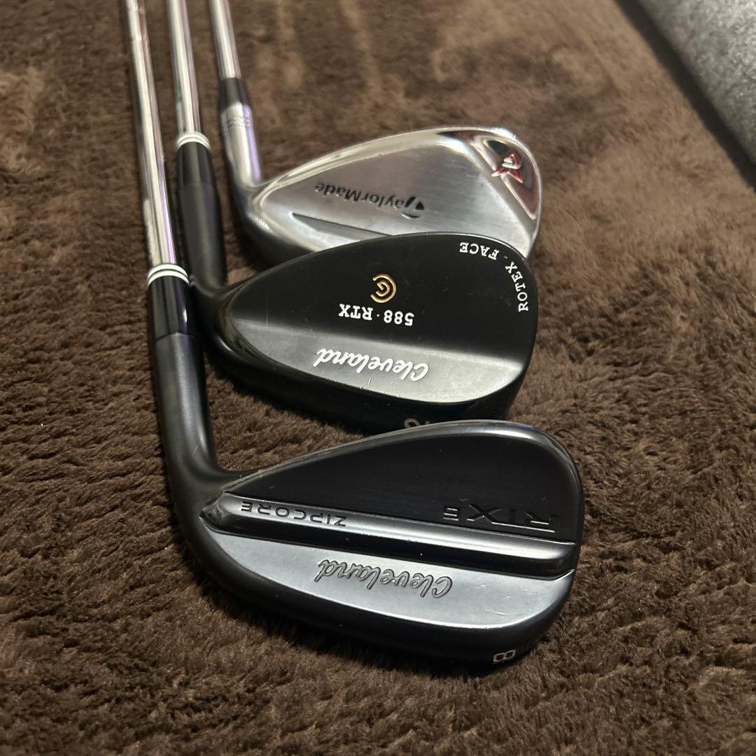 Cleveland rtx テーラーメイド ミルドグラインド2 ウェッジ 3本