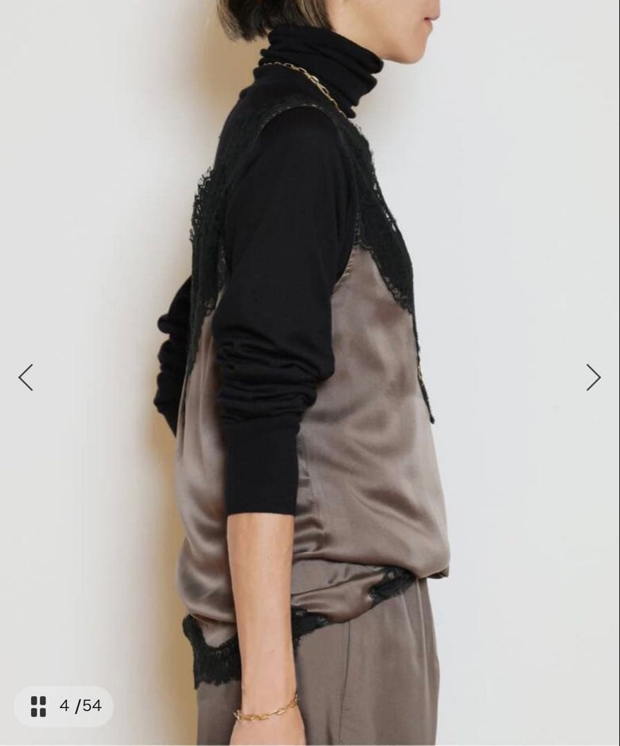 MUSE de Deuxieme Classe Polished キャミソール