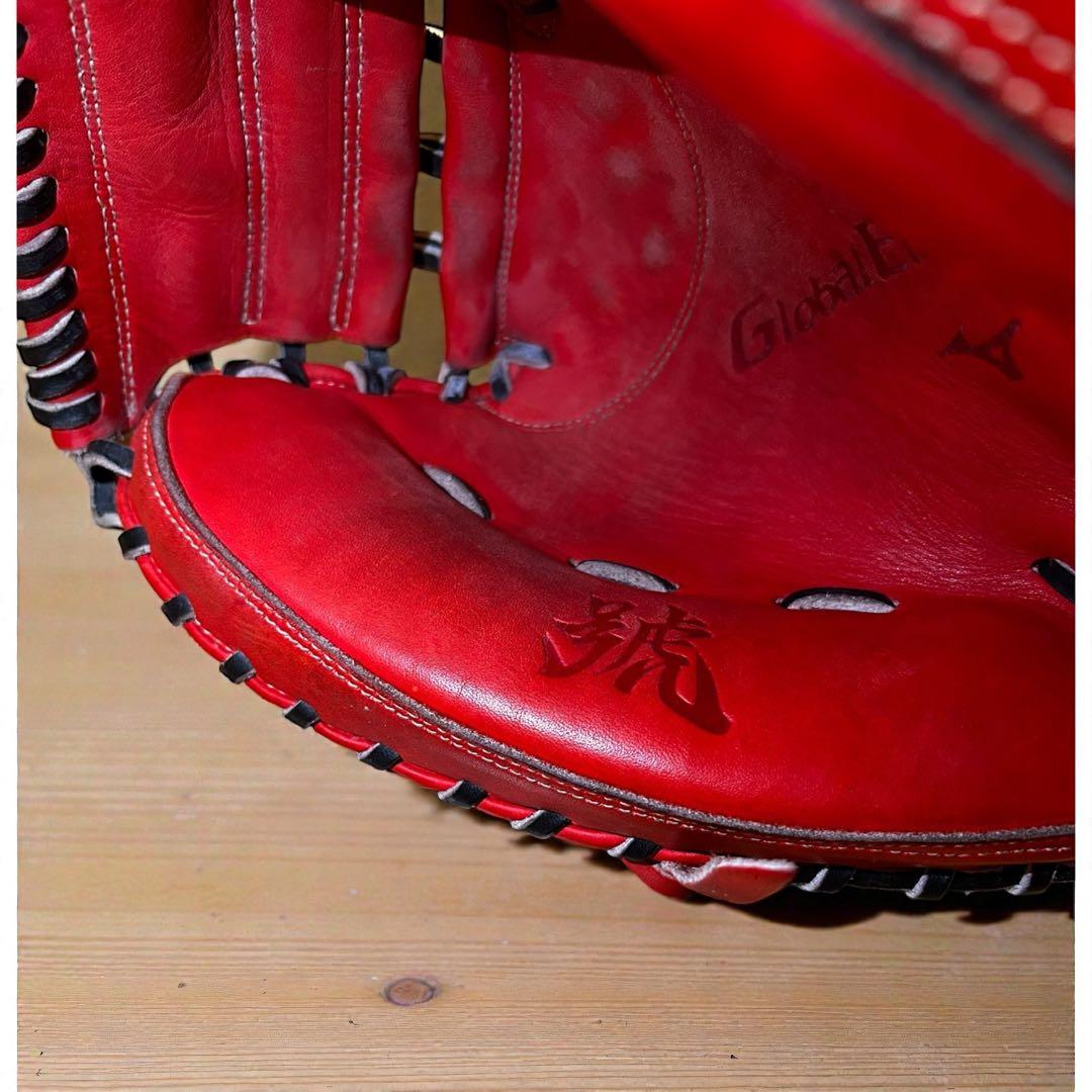 美品✨即戦力❣️ミズノ Global Elite 號 キャッチャーミット M-R型