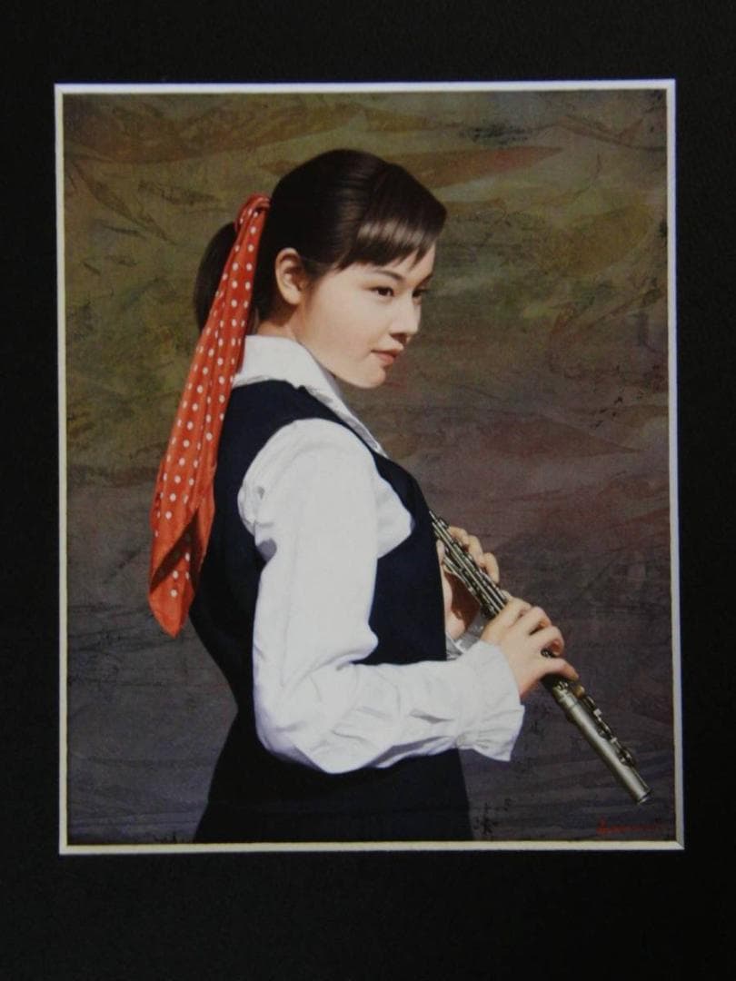 清水悦男、『ベレニケ』、希少画集より、状態良好、新品木製額・額装付