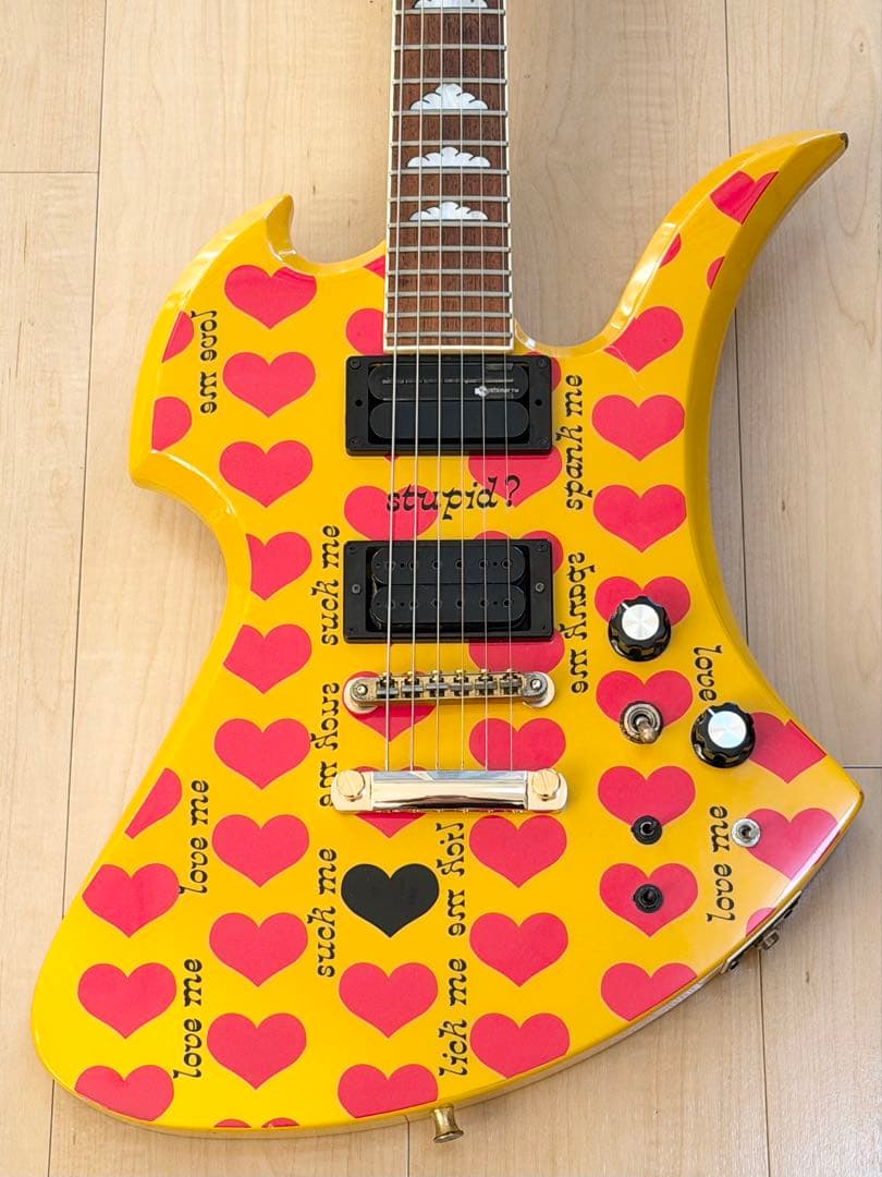 値下げ／Burny MG-145／イエローハート／FERNANDES／注釈あり