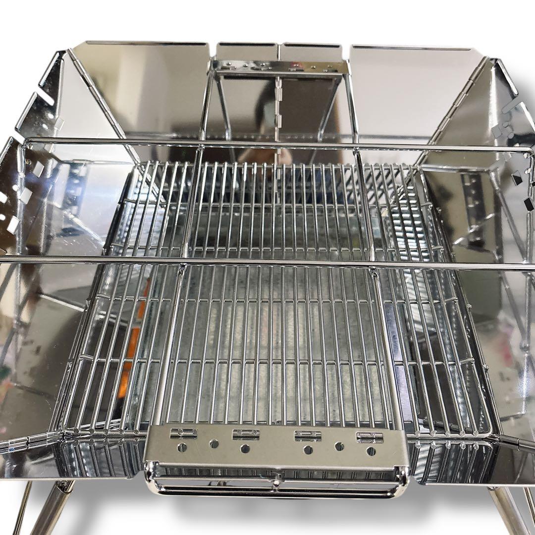 未使用 LOGOS ピラミッドTAKIBI XL 焚き火台 保護カバー 網セット