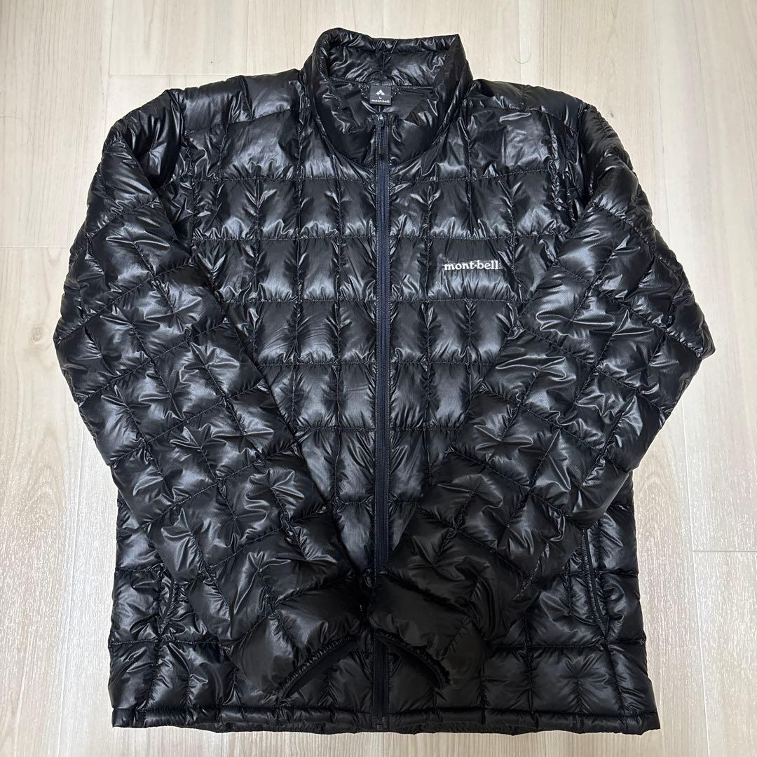 モンベル プラズマ1000ダウンジャケット Lサイズ ブラック