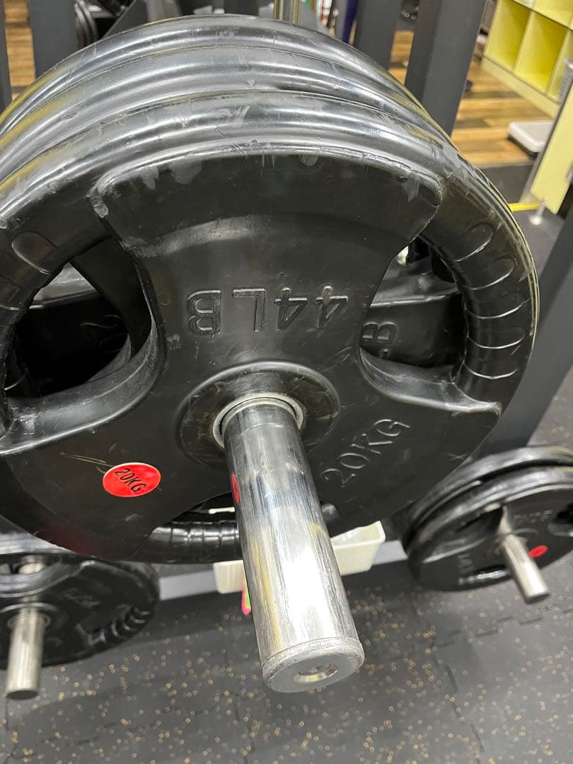 50mmラバープレート20kg15kg10kg 5kg2.5kg 2枚