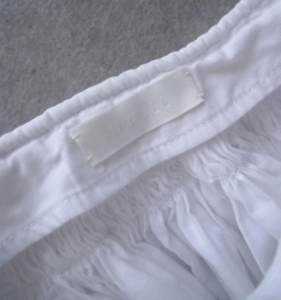 美品 シーオール 2万円 ギャザーブラウス ジャーナルスタンダード ホワイト