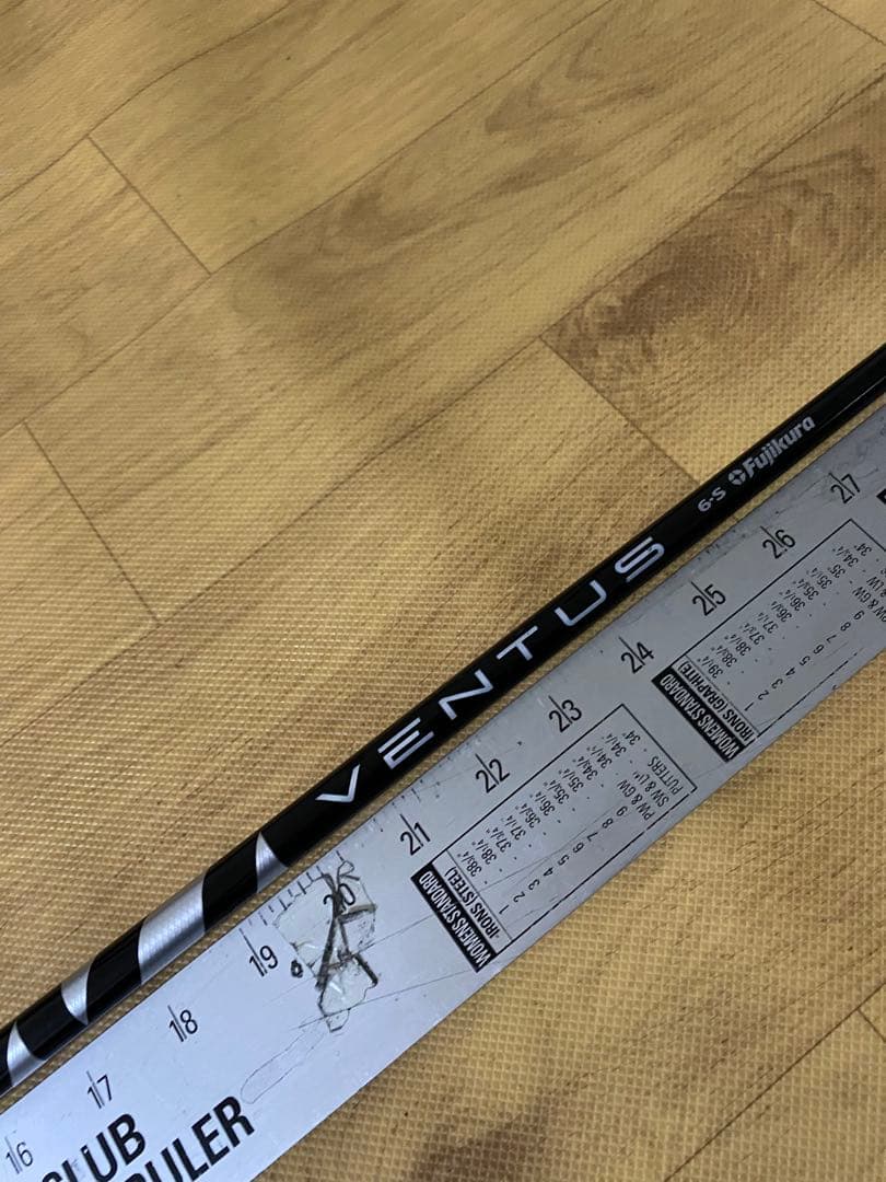 687 フジクラ　ベンタスブラック　6S ピンスリーブ付　ドライバー用