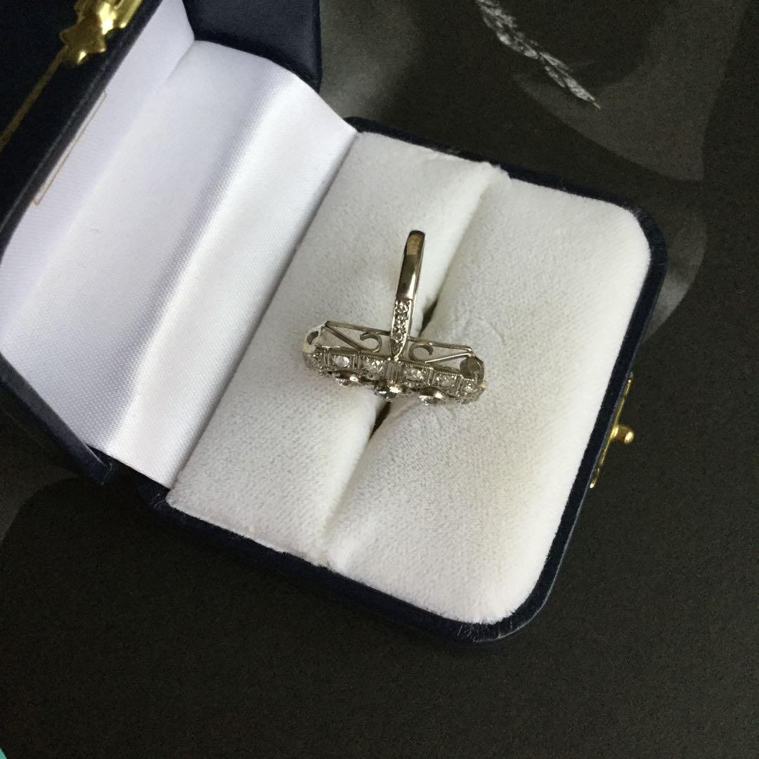 ☆アンティーク/ダイヤモンドリング