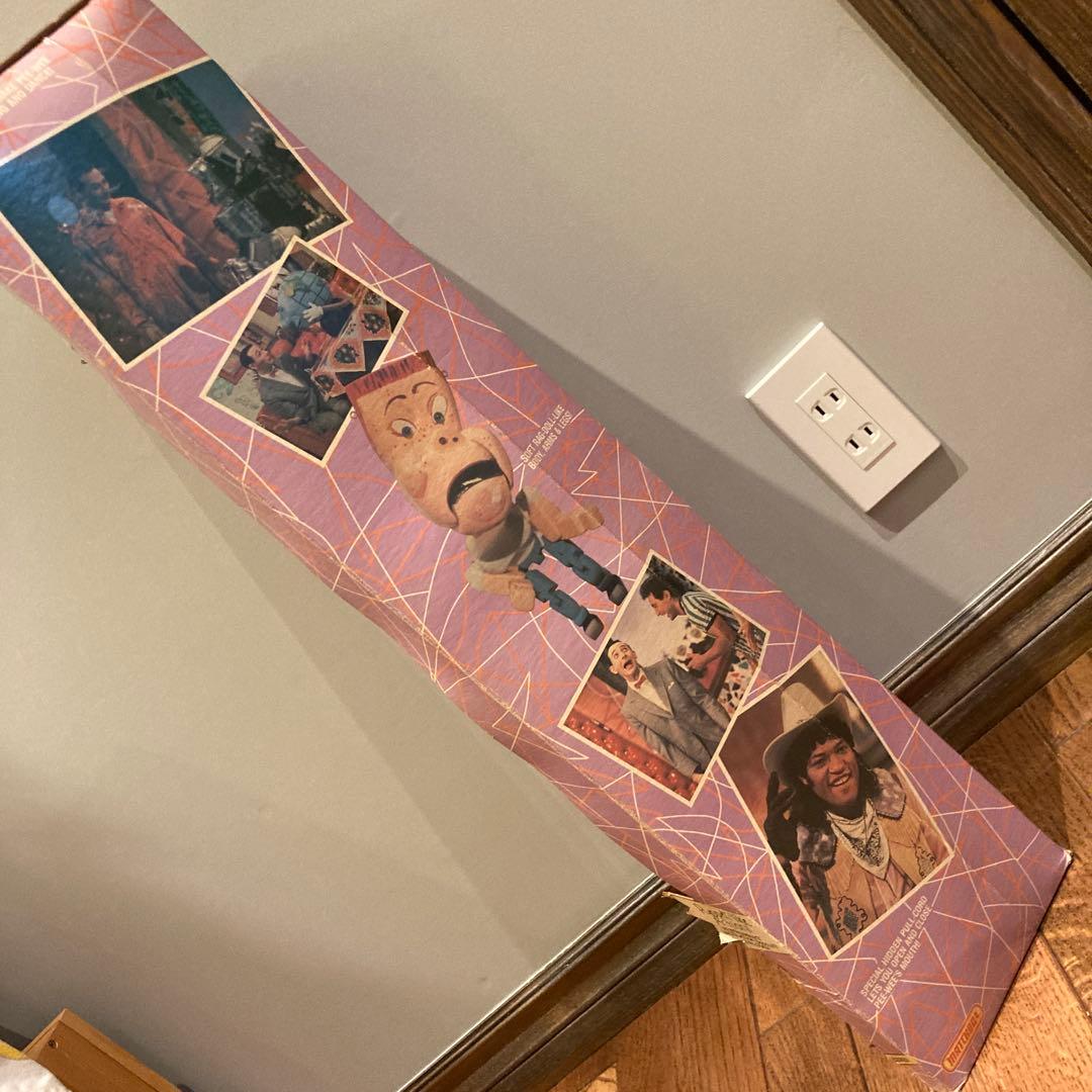 Rare! 80s PEE-WEE HERMAN MATCHBOX腹話術人形