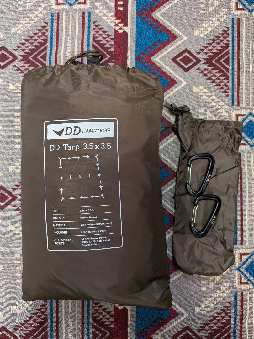 DD Tarp 3.5×3.5（コヨーテブラウン） 並行輸入品